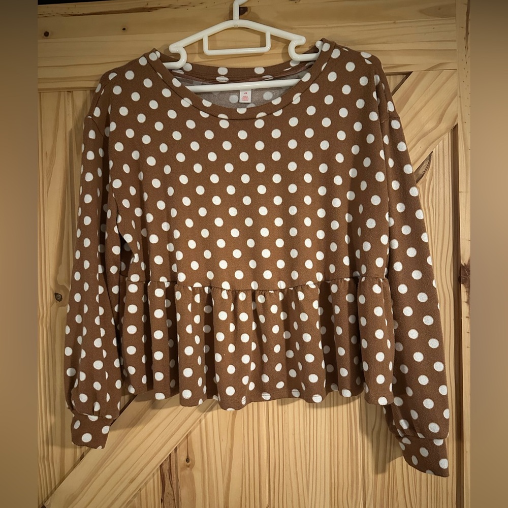 Polka dot shirt